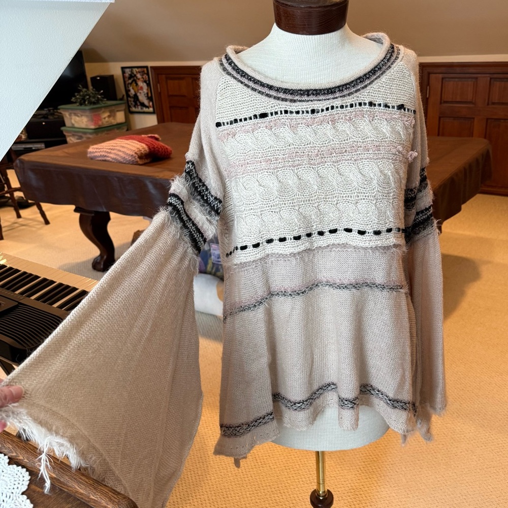 Free People Bell Sleeve Sweater - Picture 9 of 14
